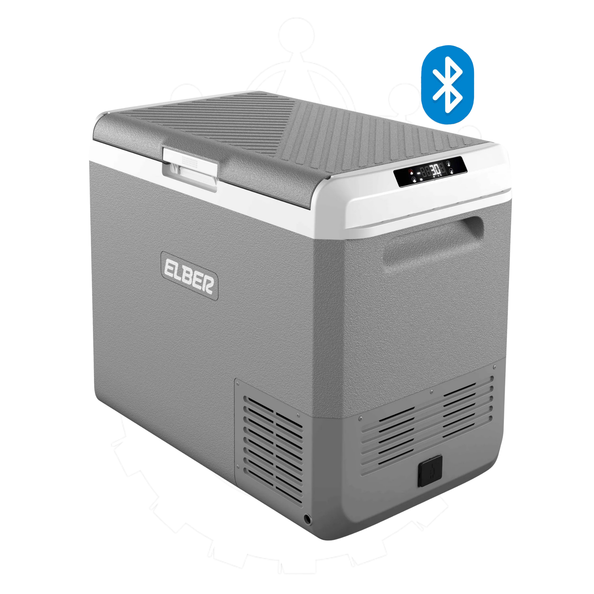 Geladeira Automotiva Portátil Elber Day2Day 60 Litros Bluetooth