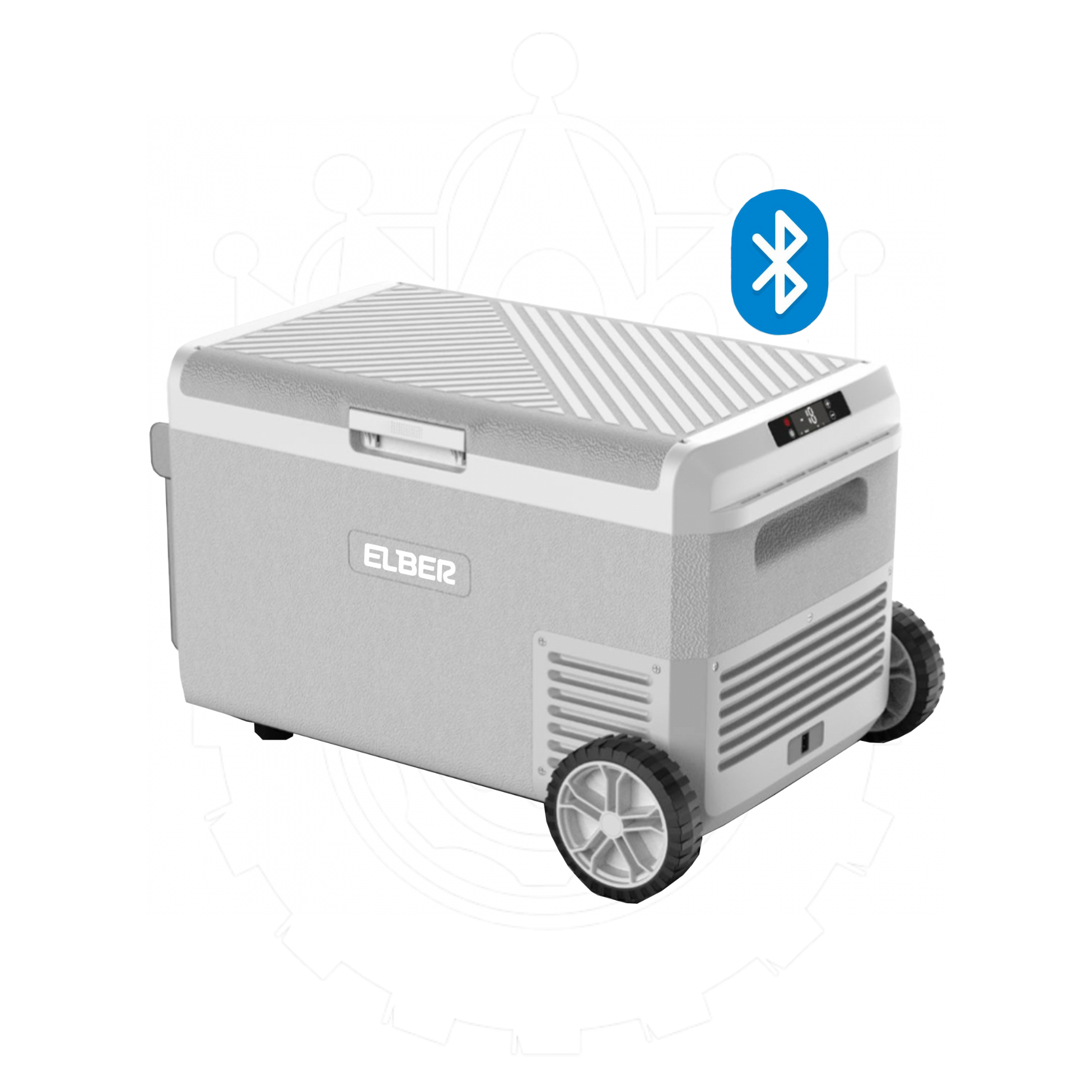 Geladeira Automotiva Portátil Elber Day2Day 60 PRO Litros Bluetooth