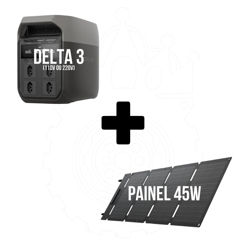 delta 3 painel solar 45w