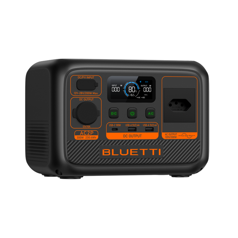 Estação de Energia Portátil AC2P Bluetti 300W 230,4Wh | Energia