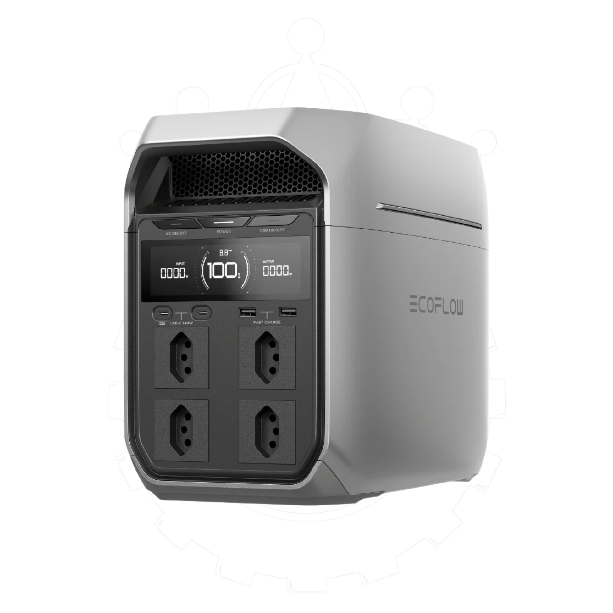 Estação de Energia Portátil Delta 3 PLUS - 1800W - EcoFlow