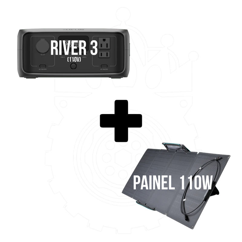 river 3 painel 110w
