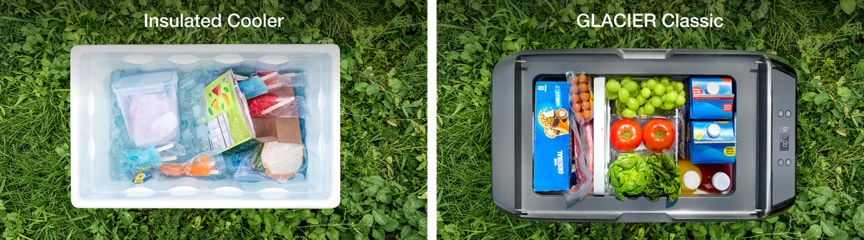 no melted ice