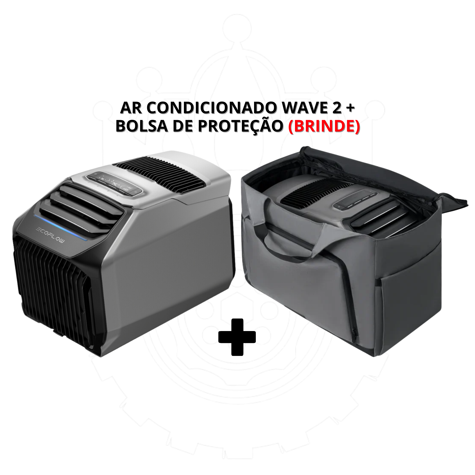 Ar condicionado Portátil Wave 2 - EcoFlow (CAPA DE BRINDE) | Clima