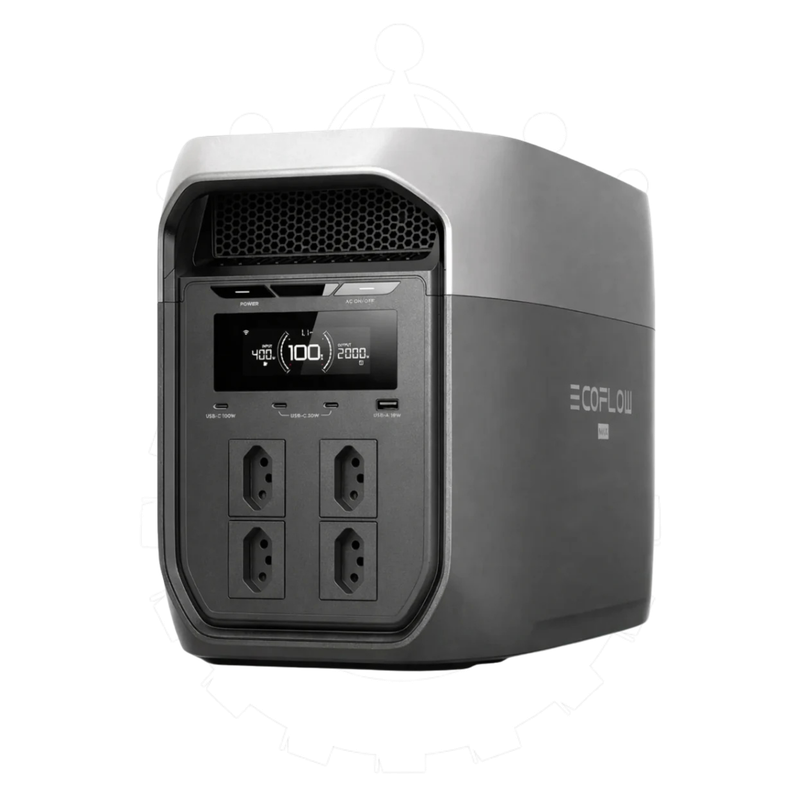 Kit Estação de Energia Portátil Delta 3 MAX + Painel Solar 400W