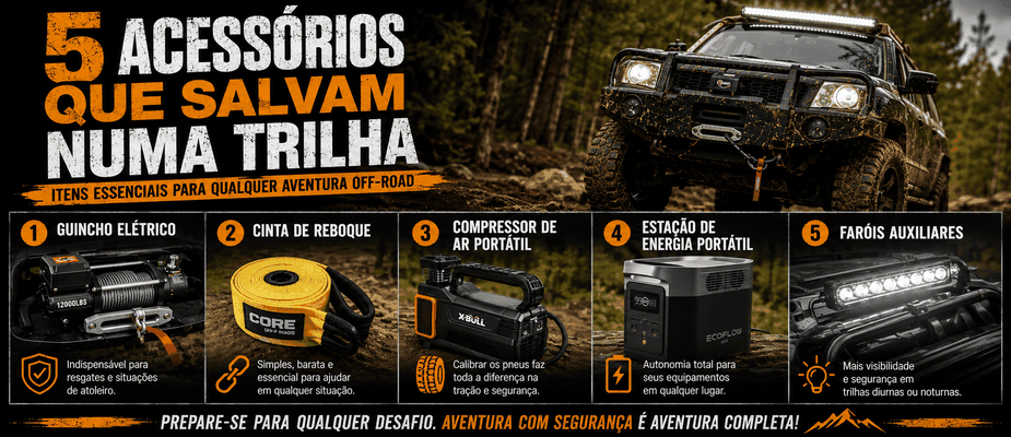 Diferença entra OFF-ROAD e Overland