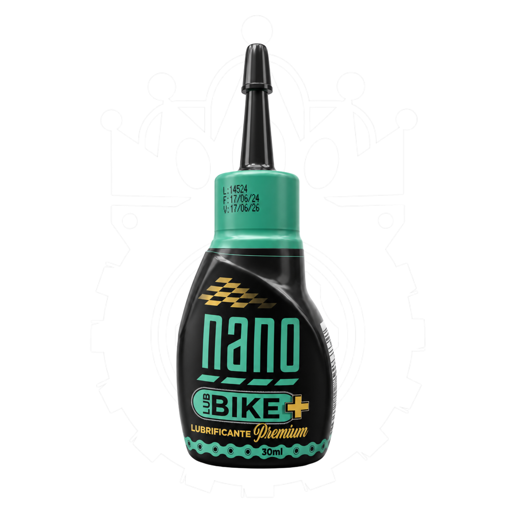 Nano Bike Premium 3ª Geração 30ml - Lubrificante de Alto