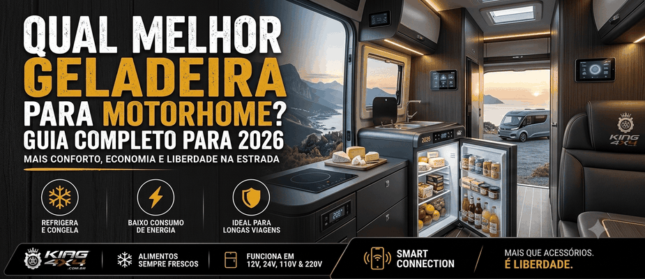 Qual Melhor Geladeira para Motorhome? Guia Completo para 2026