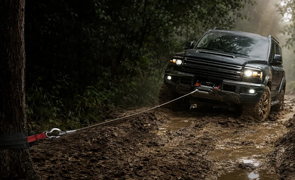 Recuperacao 4x4 com guincho eletrico 1